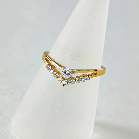 Sterling Silver Stone All Around Ring