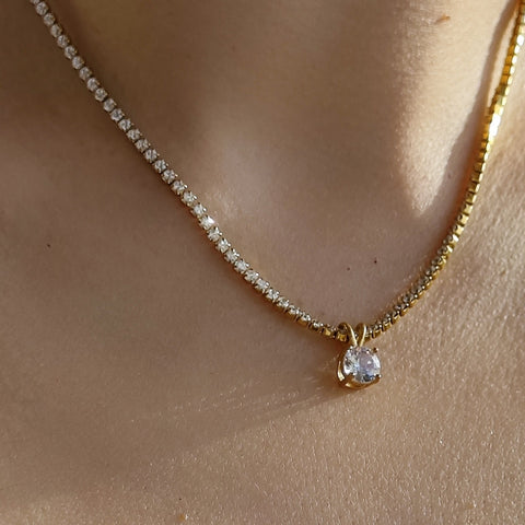 Satellite Chain Necklace
