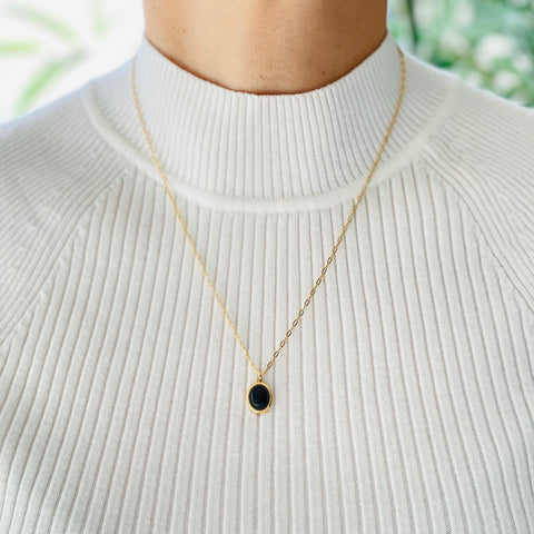 Black Onyx Necklace