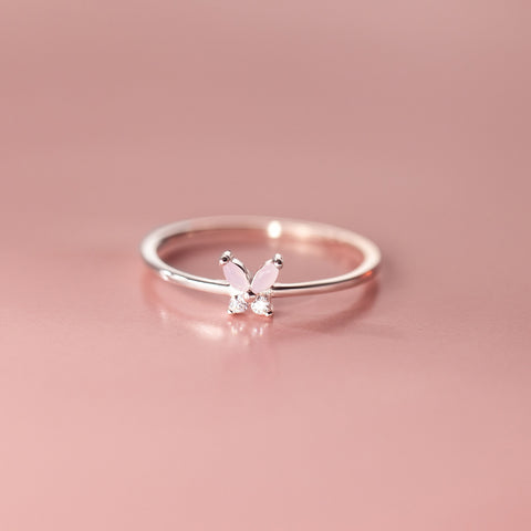 Sterling Silver Butterfly Ring
