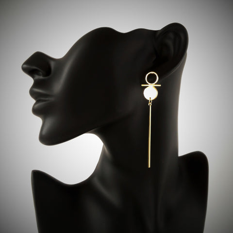 Asymmetrical Geometric Earrings