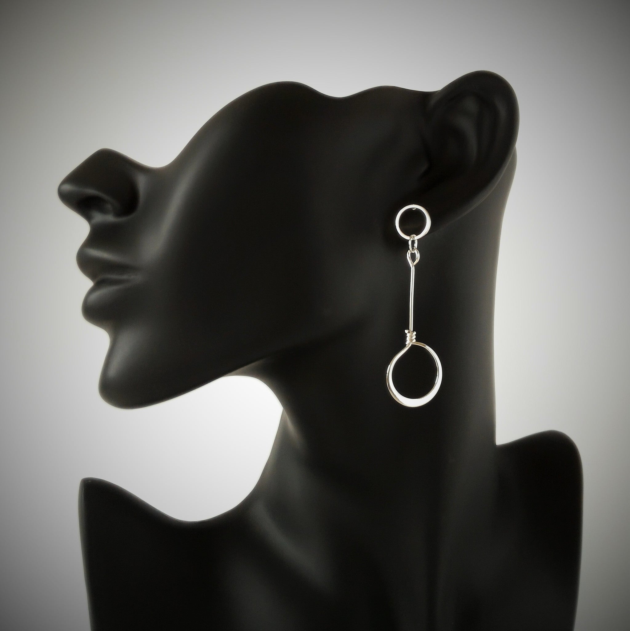 Asymmetrical Geometric Earrings