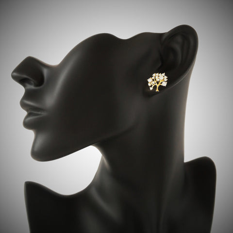 Big Tree Crystal Studs