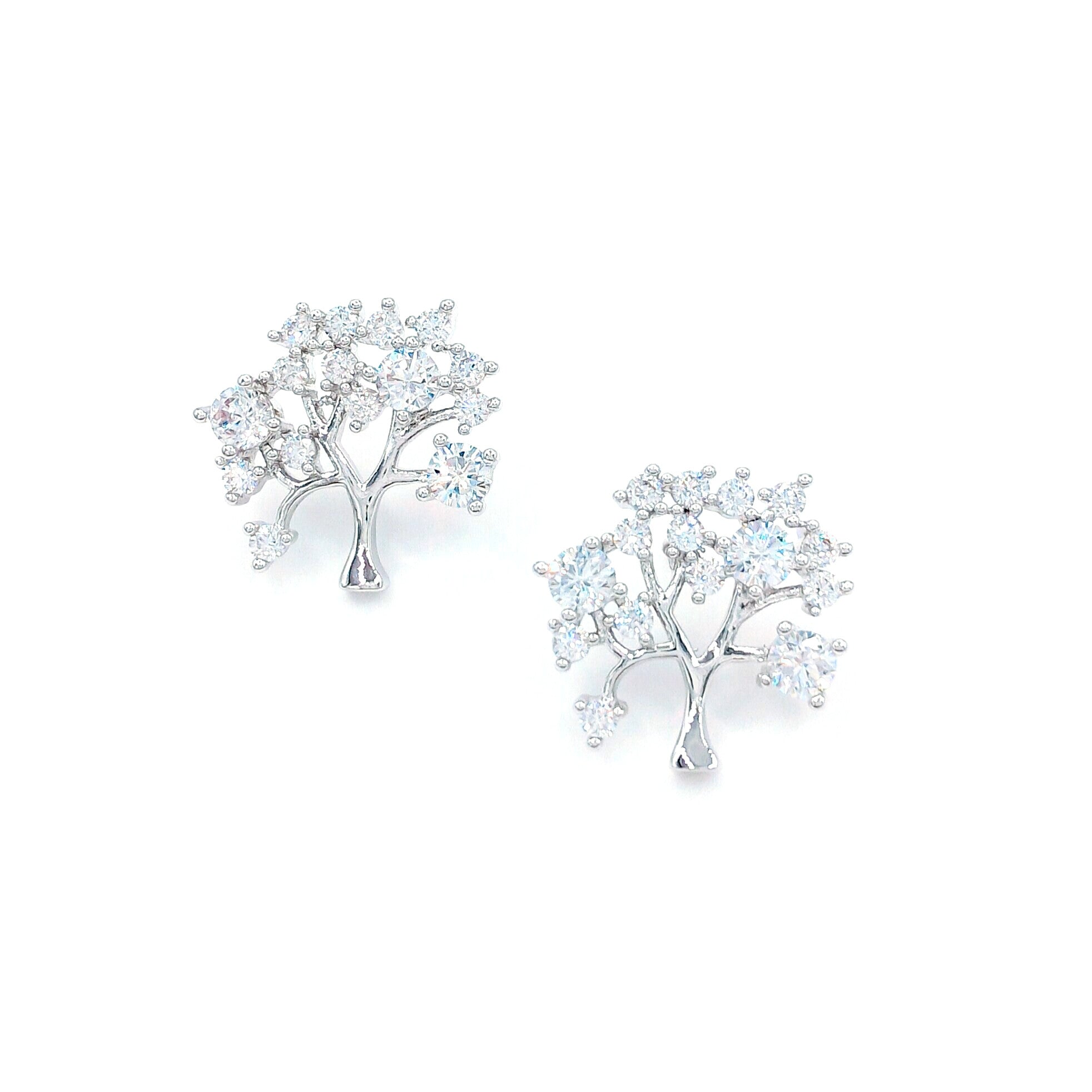 Big Tree Crystal Studs