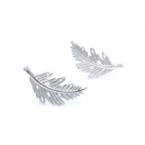 Sterling Silver Leaf Climber