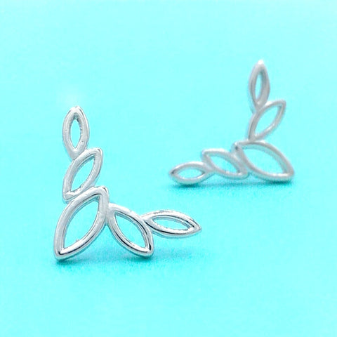 Sterling Silver Open Petal Climber
