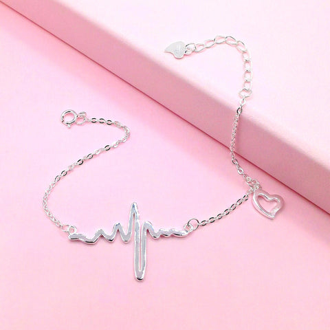 Shell Heart Bracelet