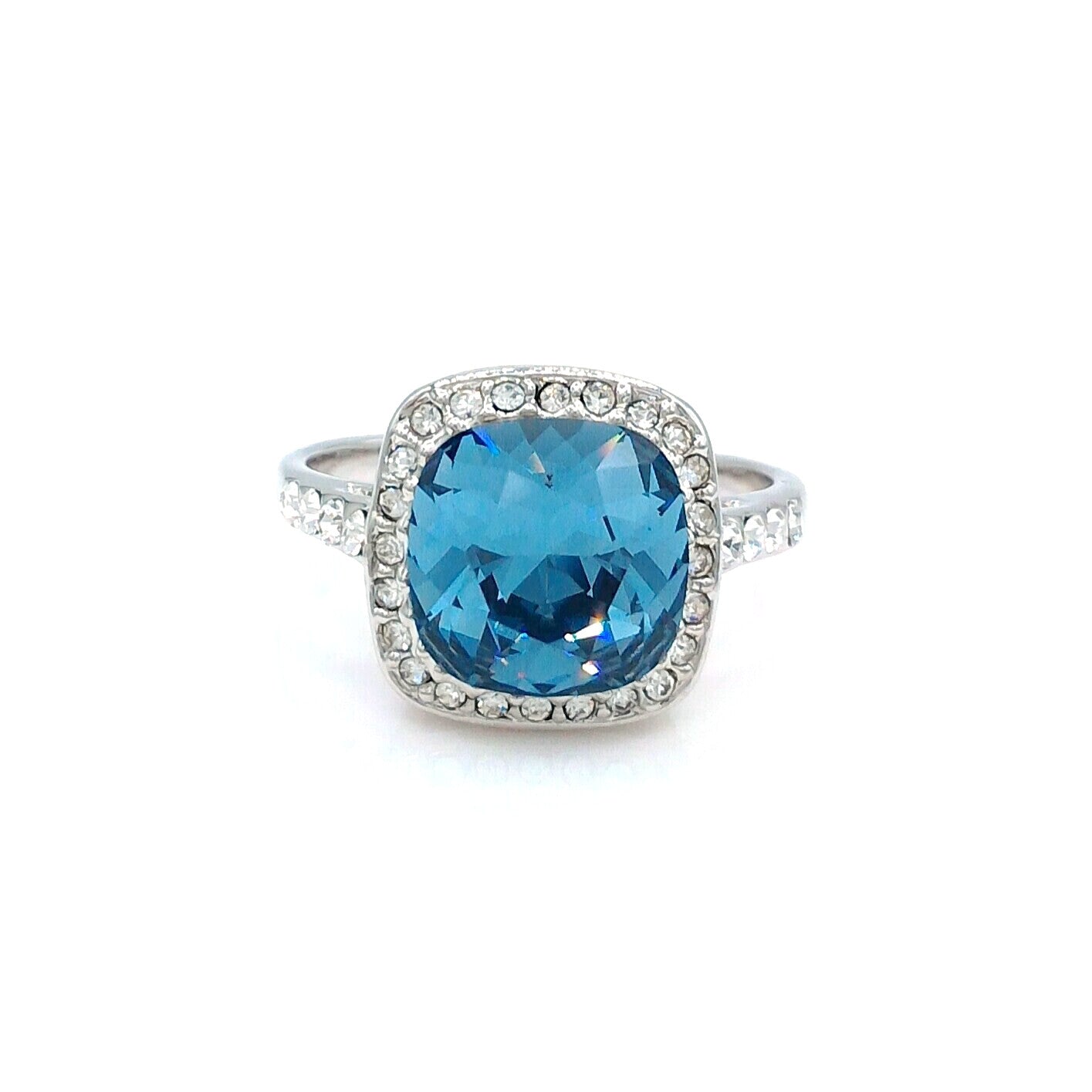 Blue Crystal Ring