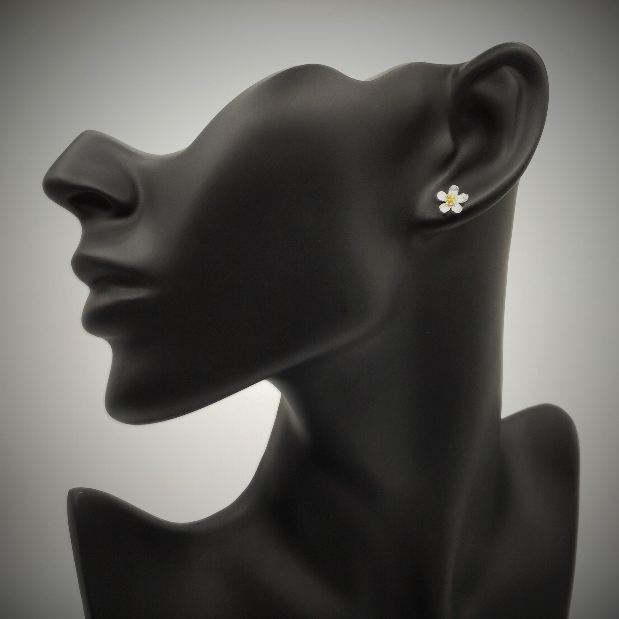 Sterling Silver Wildflower Studs