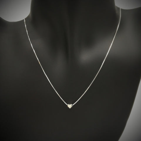 Sterling Silver Heart Necklace