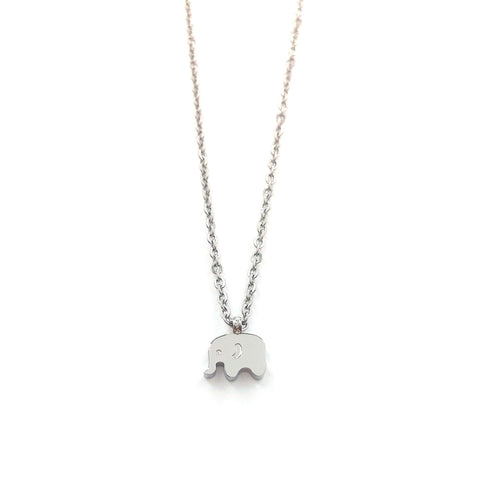Geometric Flat Chain Necklace