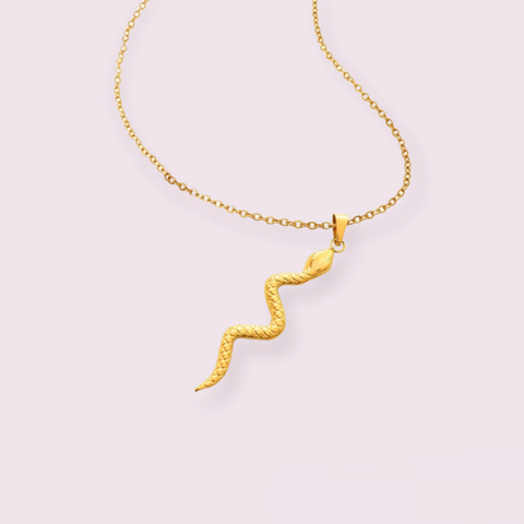 Stainless Steel Snake Necklace